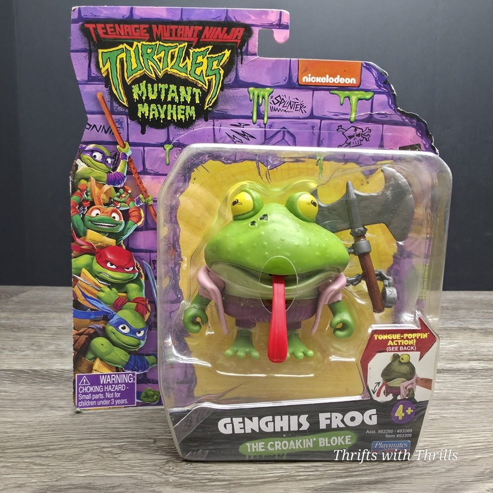 Teenage Mutant‎ Ninja Turtles - Mutant Mayhem - Genghis Frong 3" Figure - 2023 - Picture 6 of 16